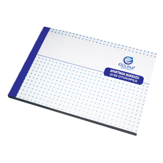 Gülpaş Apartman Makbuzu Otocopyli 50 YP 14x20 676 (12 Adet) resmi