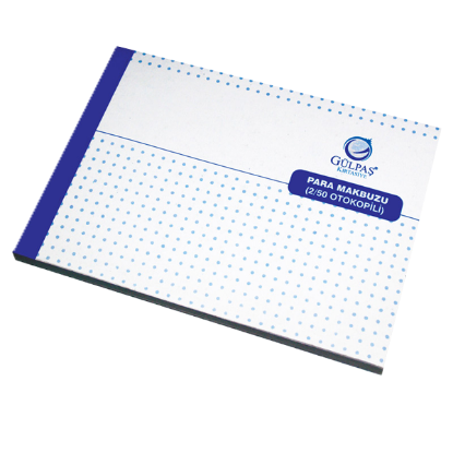 Gülpaş Para Makbuzu Otokopili 14x20 675 (12 Adet) resmi