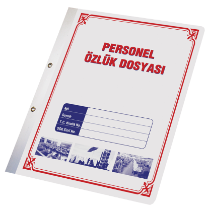 Gülpaş Personel Özlük Tam Kapak Dosyalı 226 (25 Adet) resmi