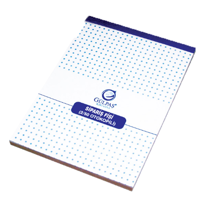 Gülpaş Sipariş Fişi Otocopyli 2-50 14x20 107 (12 Adet) resmi