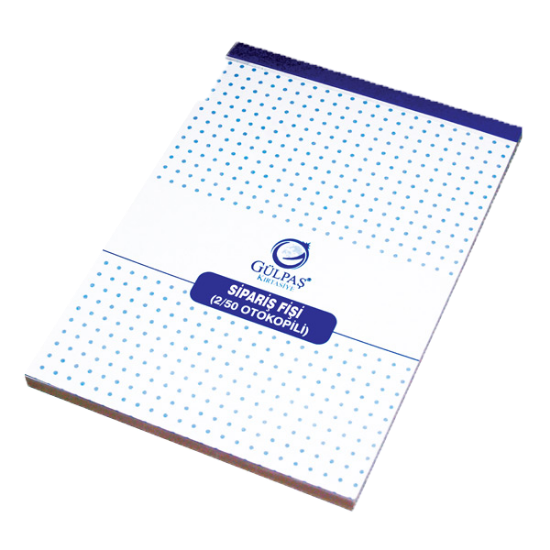 Gülpaş Sipariş Fişi Otocopyli 2-50 14x20 107 (12 Adet) resmi