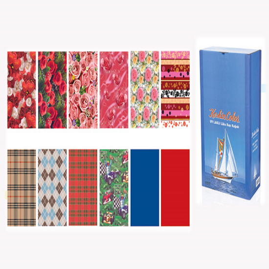 Keskin Color Ambalaj Kağıdı Laklı 100 LÜ 50x70 100110-99 (1 Adet) resmi