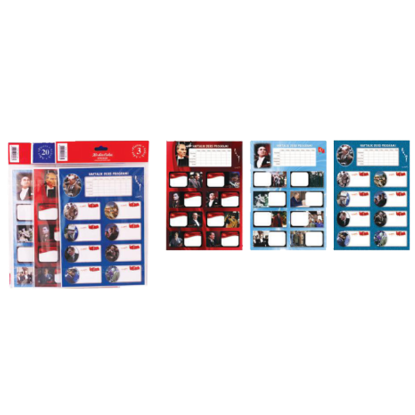 Keskin Color Okul Etiketi Atatürk Ders Programlı 3 LÜ 220131-99 resmi