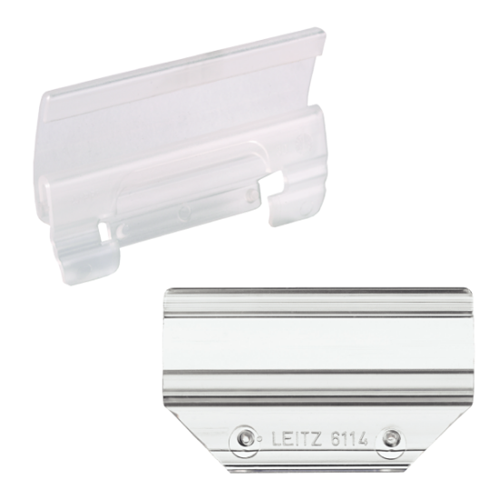 Leitz Kavalye Plastik 2.5x6 CM 6114-00-00 (50 Adet) resmi