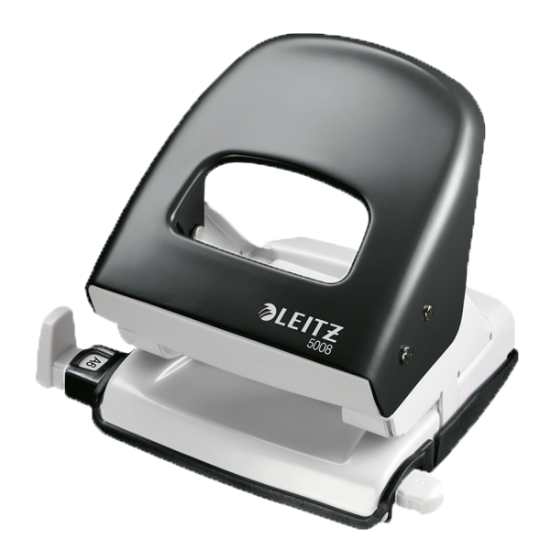 Leitz Perfaratör ( Delgeç ) Nexxt Serisi 30 Syf Siyah 5008-00-95 resmi