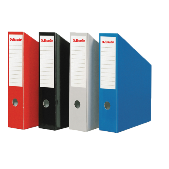 Esselte Kutu Klasör (Magazinlik) Karton Kırmızı Slt-5276-25 (6 Adet) resmi