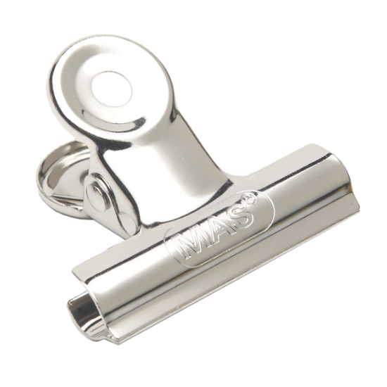 Mas Kıskaç (Klips) Yaylı Metal 40 MM 950 (24 Adet) resmi