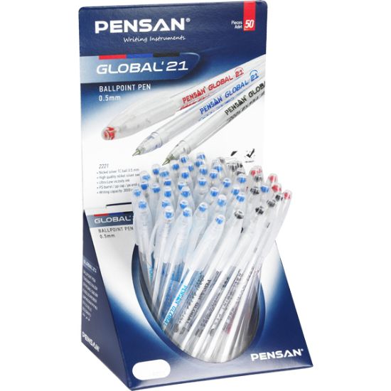 Pensan Tükenmez Kalem Global 0.5 MM MSK Stand resmi