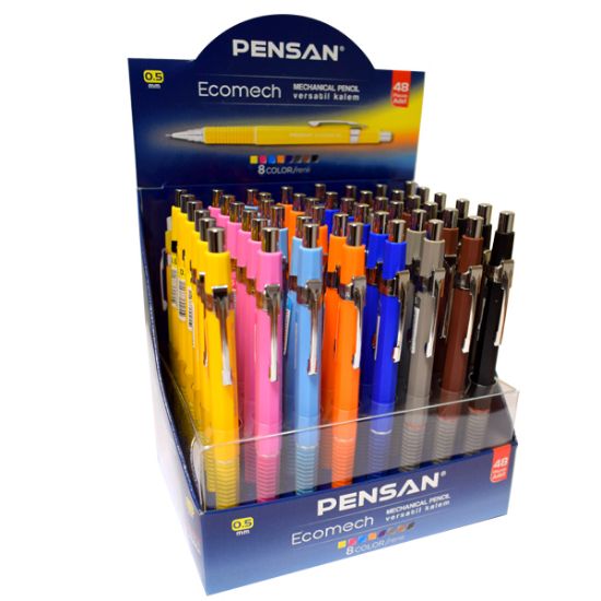 Pensan Versatil Kalem Ecomech 0.7 MM (48 Adet) resmi