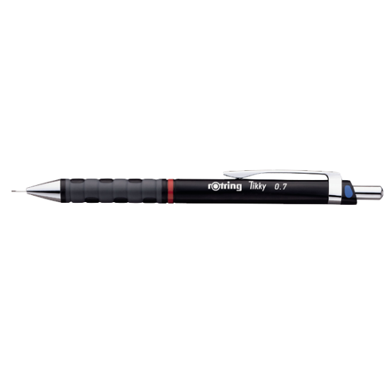 Rotring Versatil Kalem Tikky RD 0.7 MM Siyah 1904696 (12 Adet) resmi