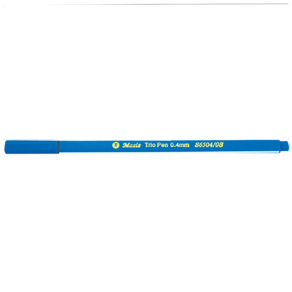 Masis Trio Pen 0.4 MM Mavi S6504-08 (10 Adet) resmi