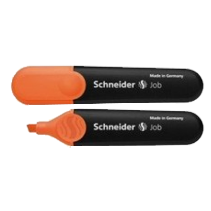 Schneider Fosforlu Kalem Job Turuncu 150 (10 Adet) resmi