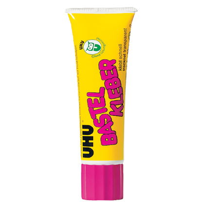 Uhu Tutkal Bastel Kleber 90 GR Beyaz 47735 (12 Adet) resmi