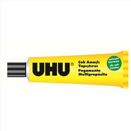 Uhu Sıvı Yapıştırıcı Solventli 90 ML 37210 (5 Adet) resmi