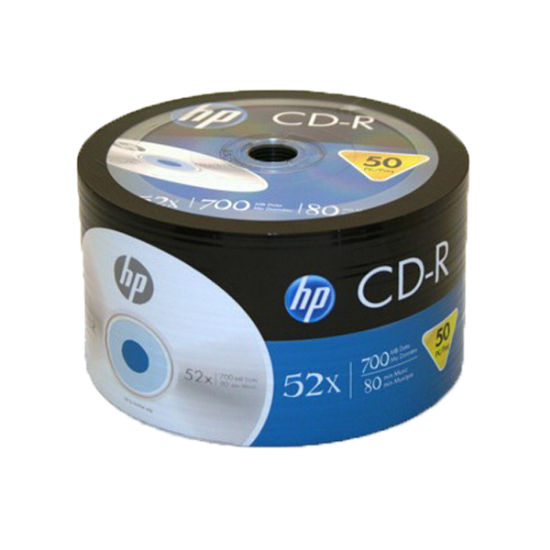 Hp Cd R 80 Dk / 700 Mb 52x Spindle 50 Li (50 Adet) resmi