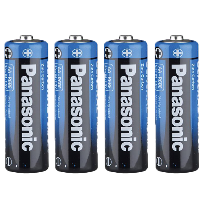 Panasonic Çinko Karbon Kalem Pil (AA) R6BE/4S (60 Adet) resmi