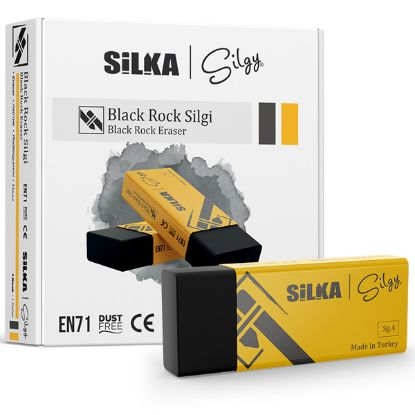 Silka Silgi Siyah Rock Siyah 30 LU SG.6 (30 Adet) resmi