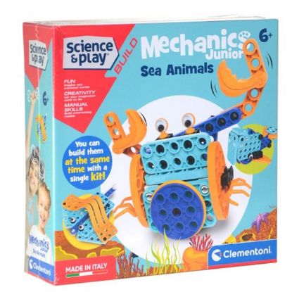 Clementoni Mechanics Junior Deniz Hayvanları 75059 resmi