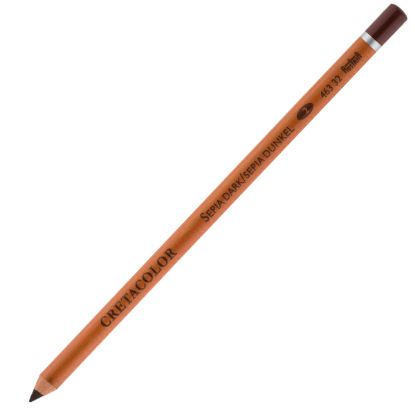 Cretacolor Sepia Pencils Dry Dark (Sanatçı Çizim Kalemi) 463 32 (3 Adet) resmi
