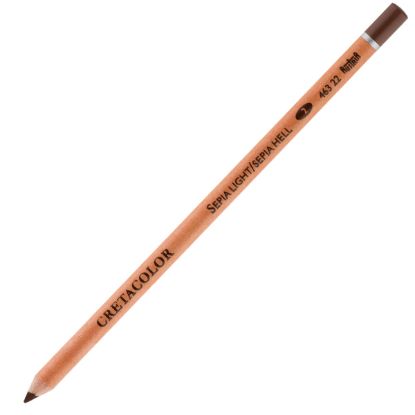 Cretacolor Sepia Pencils Dry Light (Sanatçı Çizim Kalemi) 463 22 (3 Adet) resmi