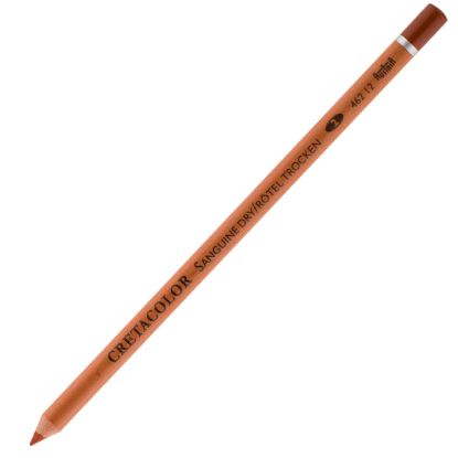 Cretacolor Sanguine Pencils Dry Medium sertlik (Sanatçı Çizim Kalemi) 462 12 resmi