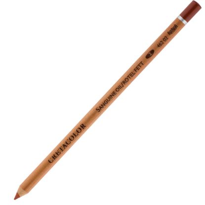 Cretacolor Sanguine Pencils Oil medium sertlik (Sanatçı Çizim Kalemi) 462 02 resmi