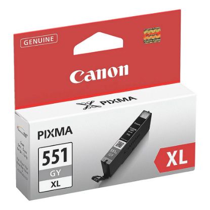 Canon CLI-551XL GY Gray Gri Yüksek Kapasiteli Mürekkep Kartuş IP7250 MX925 resmi