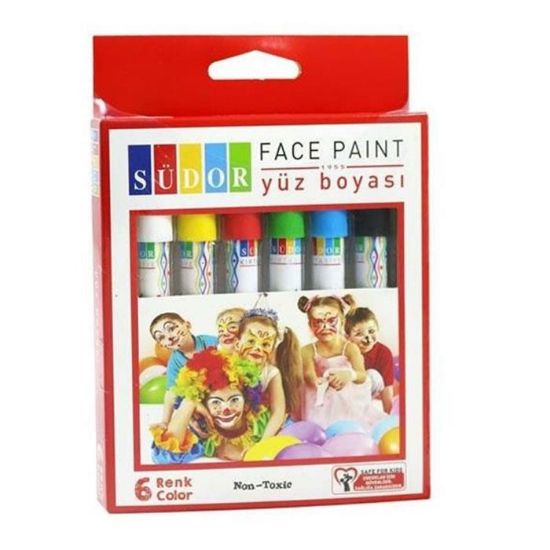 Südor Yüz Boyası 6 Renk YB01 resmi