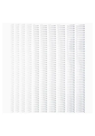 Kayreb Spiral Plastik Helezon 100 LÜ 8 MM Şeffaf (100 Adet) resmi