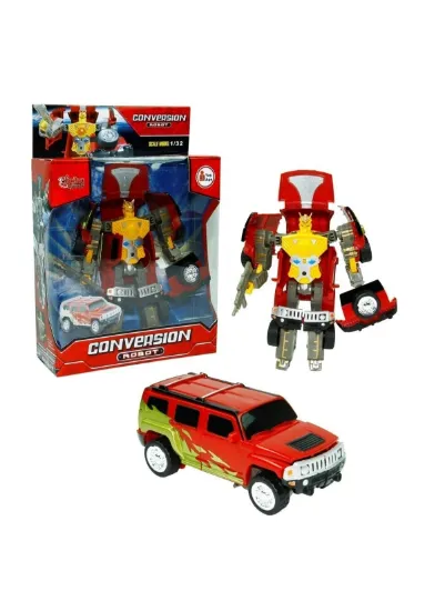 Conversion 899 Işıklı Sesli Dönüşebilen Robot resmi