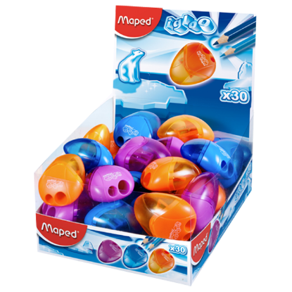 Maped Öğrenci Kalemtıraşı I-Gloo Çiftli 534756 (1 Adet) resmi