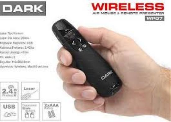 Dark WP07 Kırmızı Lazerli Wireless Presenter resmi
