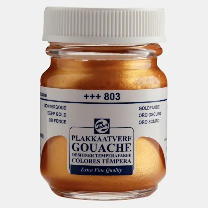 Talens Guaj Boya 16 ML Deep Gold (Derin Altın) 803 (10 Adet) resmi