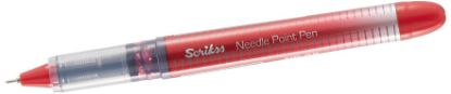 Scrikss Roller Kalem Needle Point Su Bazlı İğne Uç 0.5 MM Kırmızı NP-68 (1 Adet) resmi