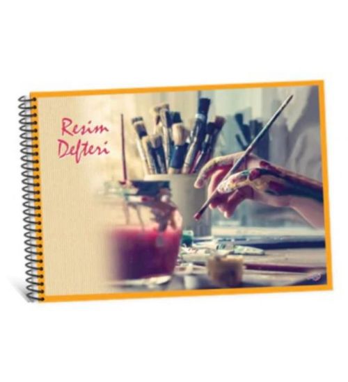 Komeks Resim Defteri Spiralli Karton Kapak 15 YP 35x50 (60 Adet) resmi