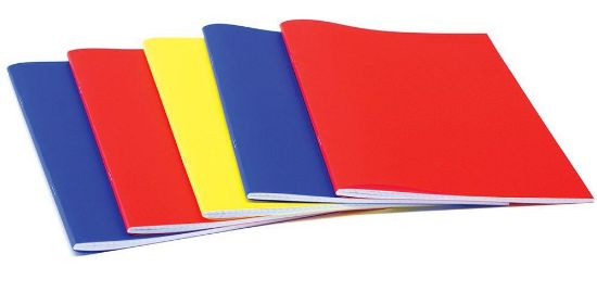 Komeks Dikişli Defter Plastik Kapak Kareli 80 YP A4 80/4 (6 Adet) resmi