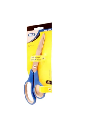 Mas Büro Makası Force Paslanmaz Çelik 25 CM 1225 (12 Adet) resmi