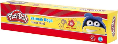Play-Doh Parmak Boyası 30 ML 6 Renk PLAY-PR018 resmi