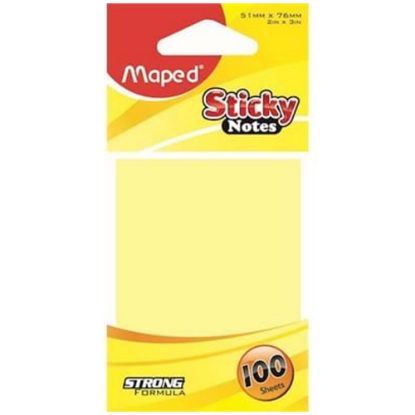 Maped Yapışkanlı Not Kağıdı 100 LÜ 51x76 Karışık Renk 758410 resmi