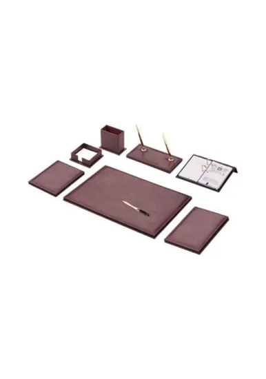 Gülpaş Sümen Takımı 9 Parça Suni Deri Bordo 260 resmi