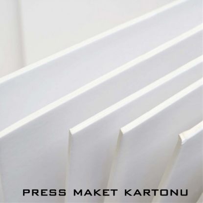 Yücel Maket Kartonu ( Pres ) 3 MM 50x70 Beyaz (25 Adet) resmi