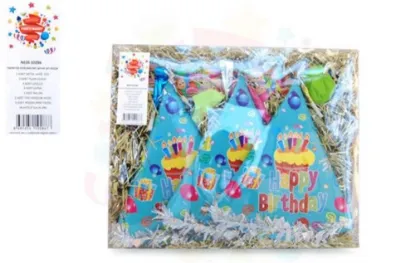 Nedi Paket Süs Takım Doğum Günü Şeffaf Kutulu Küçük Set 10286 resmi