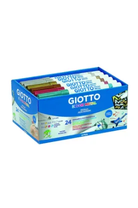 Giotto Decor Metalik Boya Okul Paketi 24 LÜ 524500 resmi