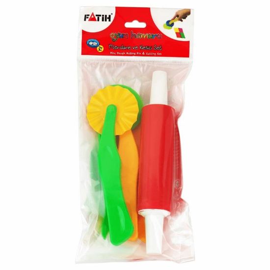 Fatih Oyun Hamur Merdane Ve Kesici Seti 50730 resmi