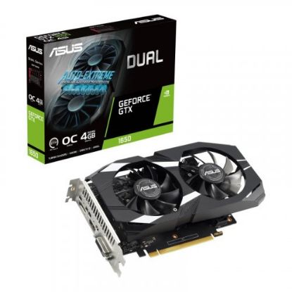 Asus Dual GeForce GTX1650 OC V2 DUAL-GTX1650-O4GD6-P-V2 4GB GDDR6 128Bit DX12 Gaming Ekran Kartı resmi