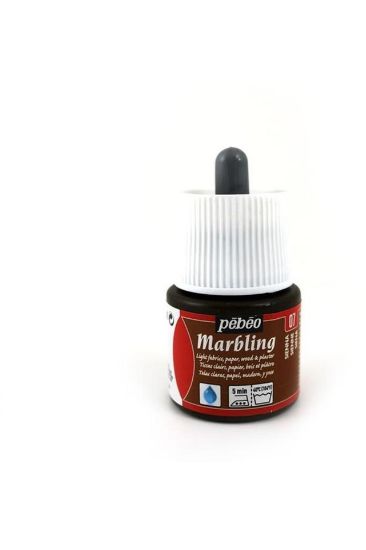 Pebeo Ebru Boyası Marbling 45 ML Sienna 130*07 resmi