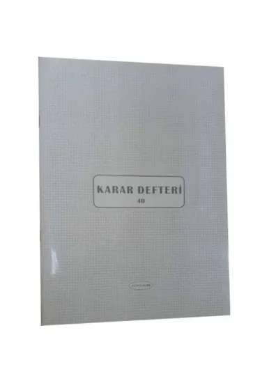 Altınyıldız Karar Defteri Karton Kapak 40 YP (12 Adet) resmi