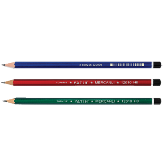 Fatih Kurşun Kalem Mercanlı HB 12010 (144 Adet) resmi