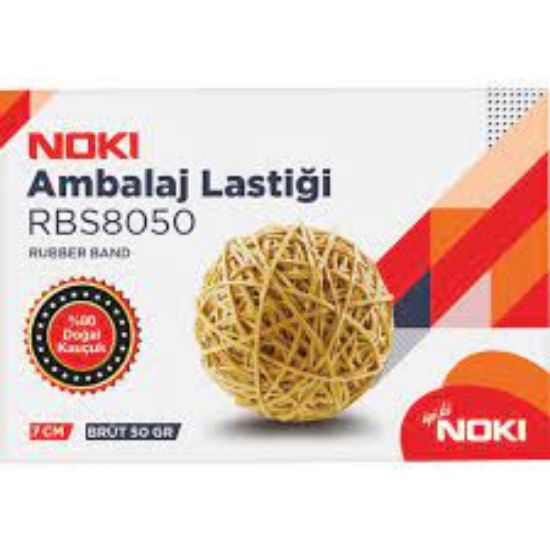 Noki Ambalaj Lastiği 50 GR %80 Kauçuk 7 CM RBS8050 resmi