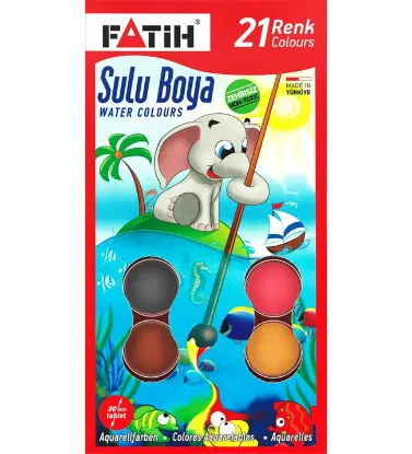 Fatih Sulu Boya 21 Renk K-21 resmi
